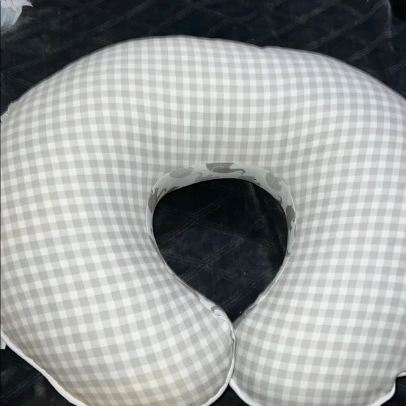 Boppy Gray and White Elephant Nursing Pillow - Picture 3 of 3